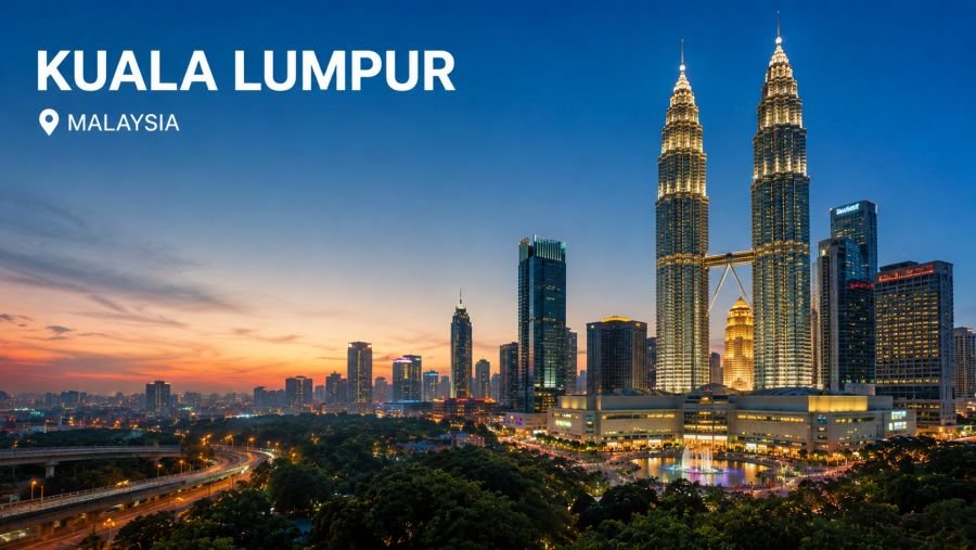 Kuala Lumpur skyline, Malaysia