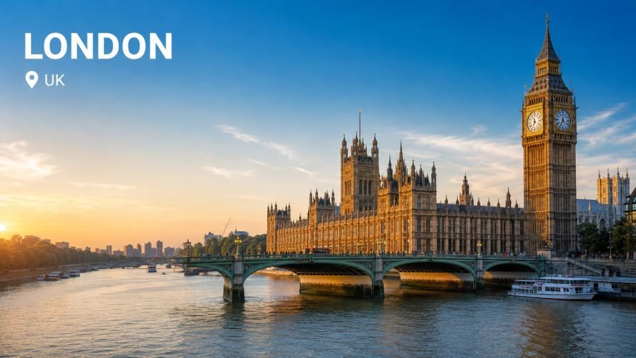 London city view, United Kingdom